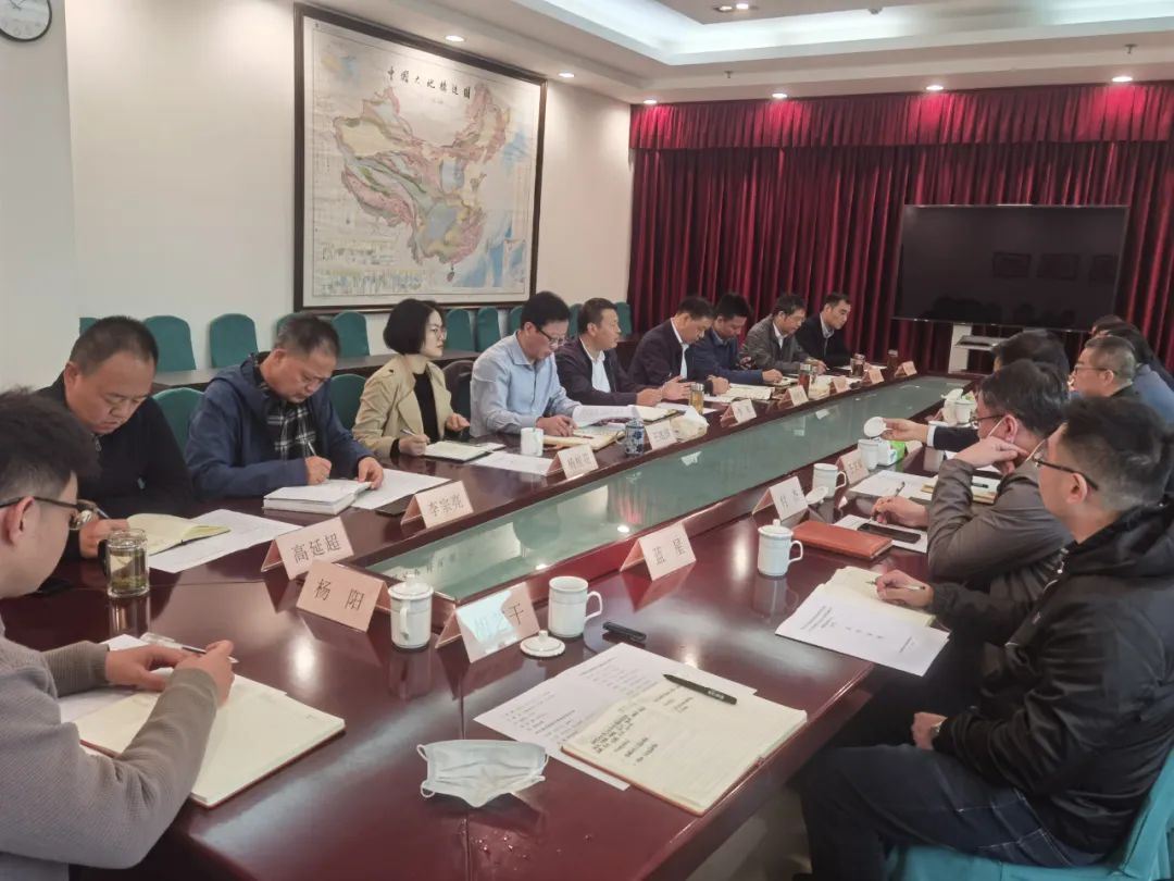 深化合作 攜手共贏|冶勘設計集團董事長宮自強一行赴探礦工藝所、成都綜合利用所、成都地調中心、省修復防治院座談交流